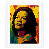 Coretta Scott King Colorful Abstract Art 2 thumbnail