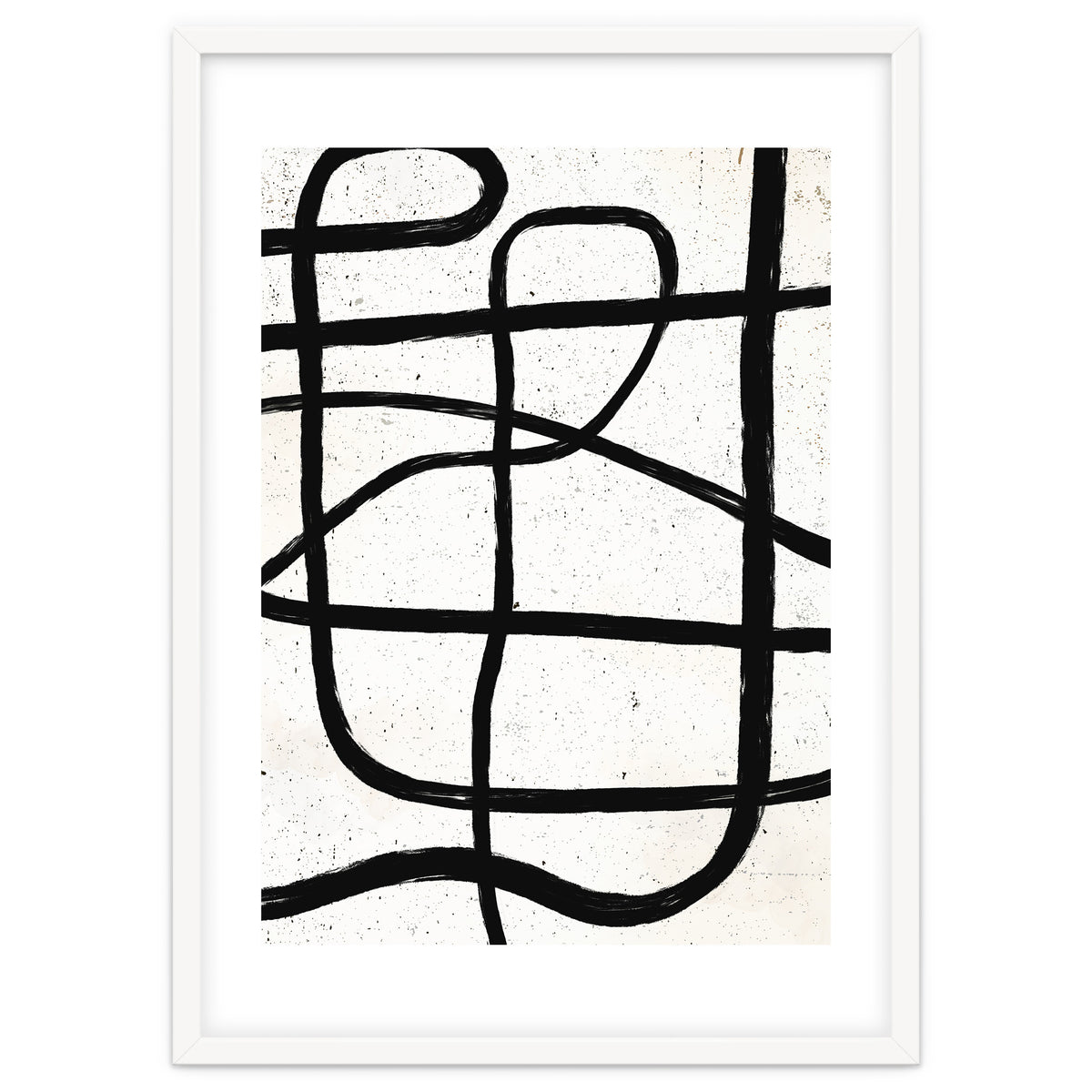 Nordic Scandinavian Marker Ink Line I