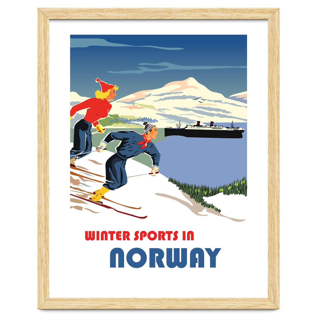 Winter Sports In Norway