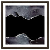 Black & Silver Glitter Agate Texture 04 thumbnail