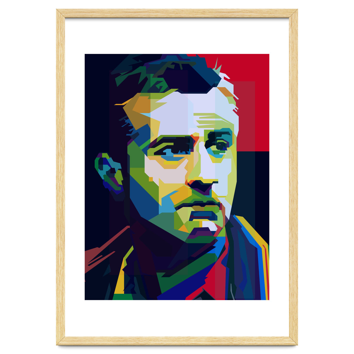 Robert De Niro Hollywood Movies Pop Art WPAP