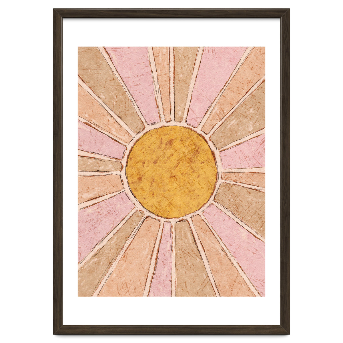 Seventies Retro Sunshine