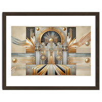 Art Deco Gold Architecture