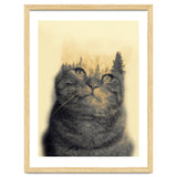 Cat double exposure thumbnail