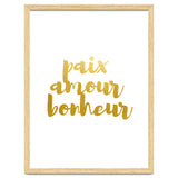 Peace Love Happiness #society6 #decor #buyart thumbnail