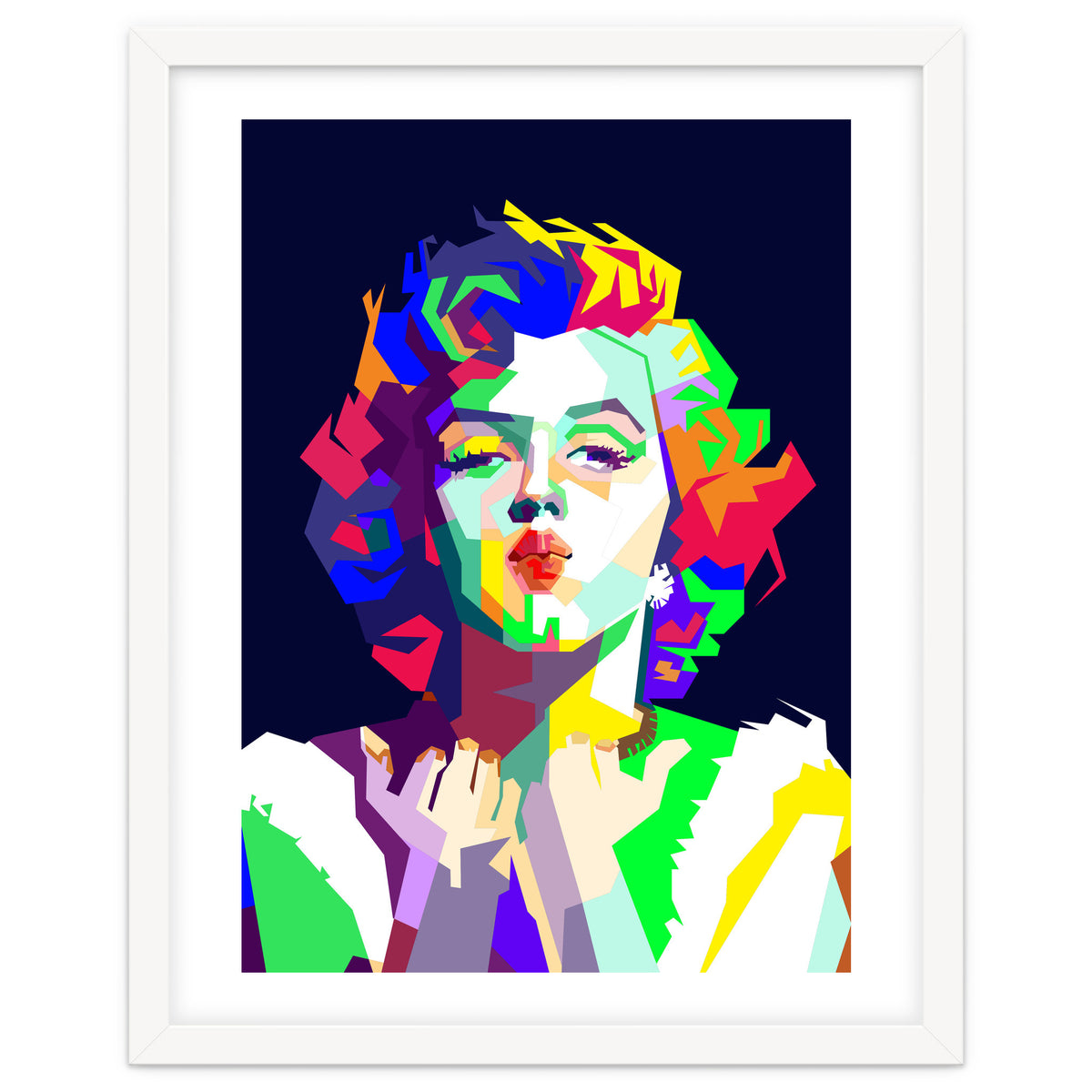 Marilyn Monroe Famous Actress Pop Art