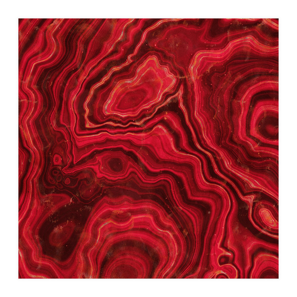 Red Agate Texture 02 (Print Only)