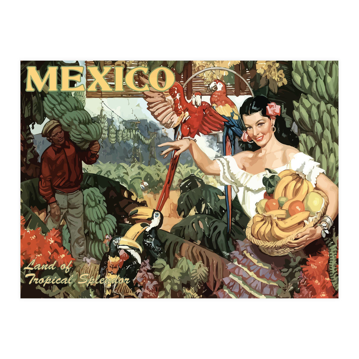 Mexico, Tropical Splendor (Print Only)