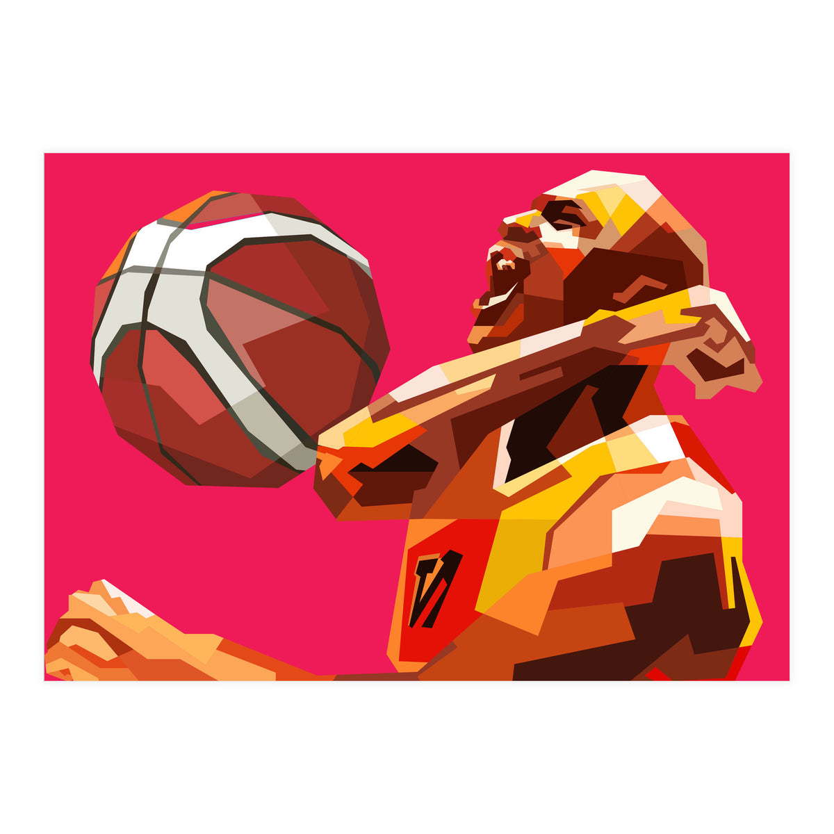 Magic Johnson Retro Sport NBA (Print Only)