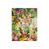 Pink Cockatoo vintage jungle  (Print Only) thumbnail