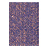 End Of Silence, Dark Purple Neutral Graphic Design, Eclectic Texture Pattern (Print Only) thumbnail