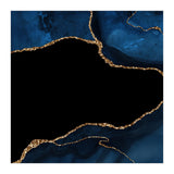 Navy & Gold Agate Texture 04  (Print Only) thumbnail