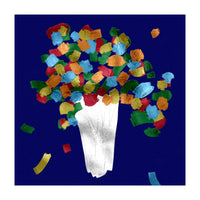 Abstract Flowers  (Print Only)