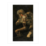 Francisco de Goya y Lucientes / 'Saturn devouring one of his sons', 1820-1823, Spanish School. (Print Only) thumbnail
