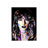 Taylor Swift Colorful Art 3 (Print Only) thumbnail