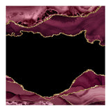 Burgundy & Gold Agate Texture 18  (Print Only) thumbnail