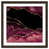 Burgundy & Gold Agate Texture 14 thumbnail
