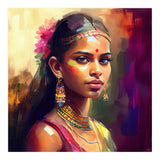 Golden Garland Sinhalese Portrait (Print Only) thumbnail