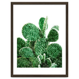 Velvet Cactus | Watercolor Botanical Plants | Minimal Boho Scandinavian Painting thumbnail