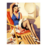 Sudden Wind On The Shipboard Cruiser (Print Only) thumbnail