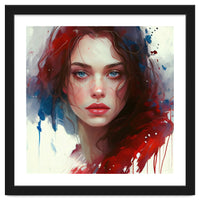 Modern Fairy Tale Blue Eyed Portrait