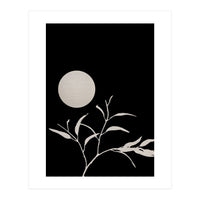 Moon & Leaf  (Print Only)