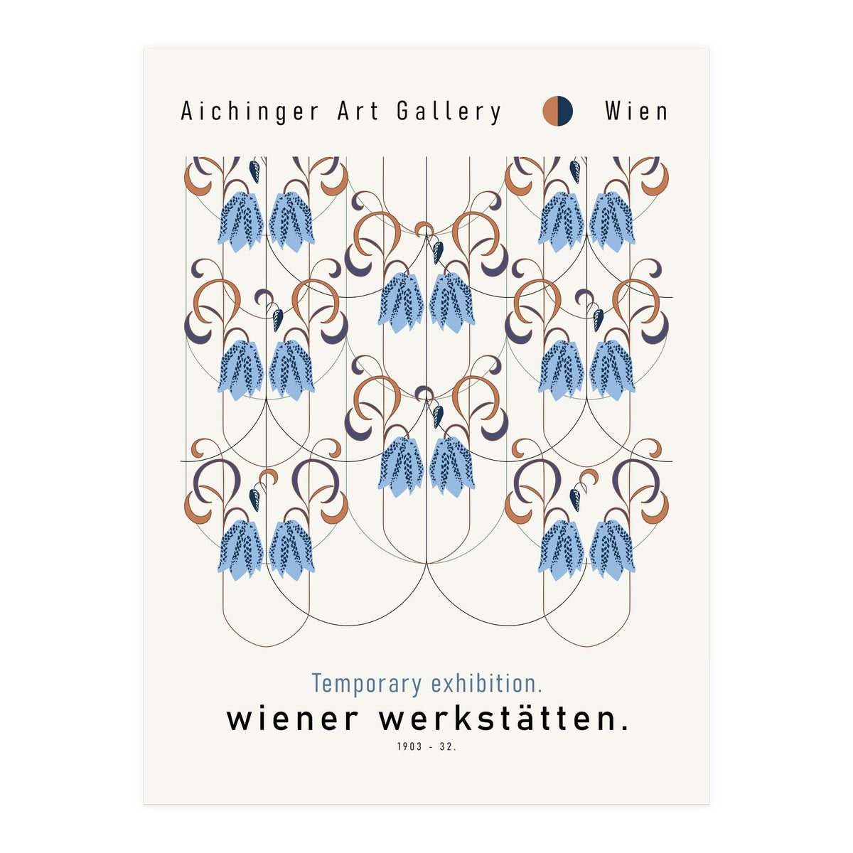 Wiener Werkstätten Exhibition Poster (Print Only)
