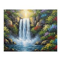 Enchanted Cascading Garden (Print Only)