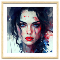 Watercolor Modern Snow White