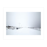on the snow pier (Print Only) thumbnail