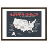 USA Map of Alien First Contacts in Movies thumbnail