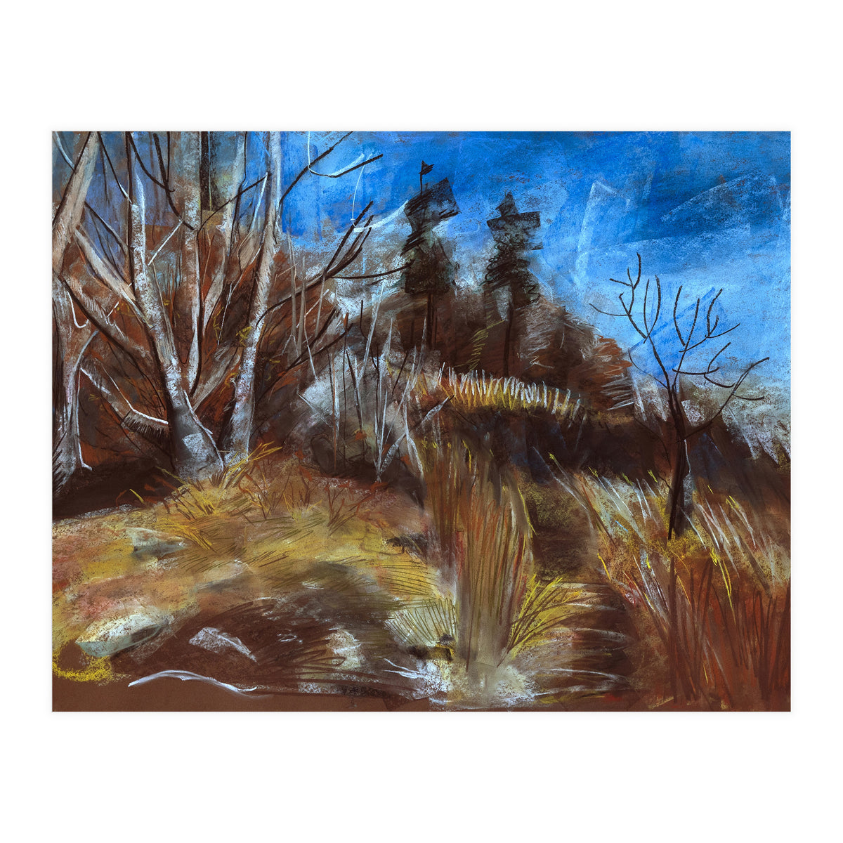 Autumn meadows (Print Only)