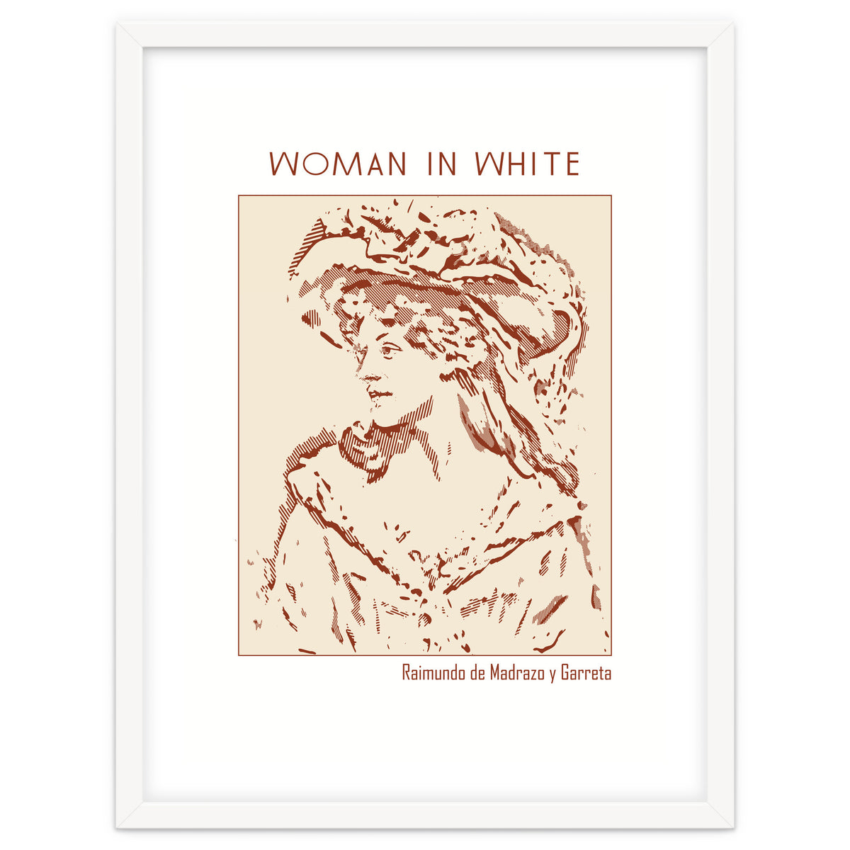 Woman In White – Raimundo De Madrazo Y Garreta