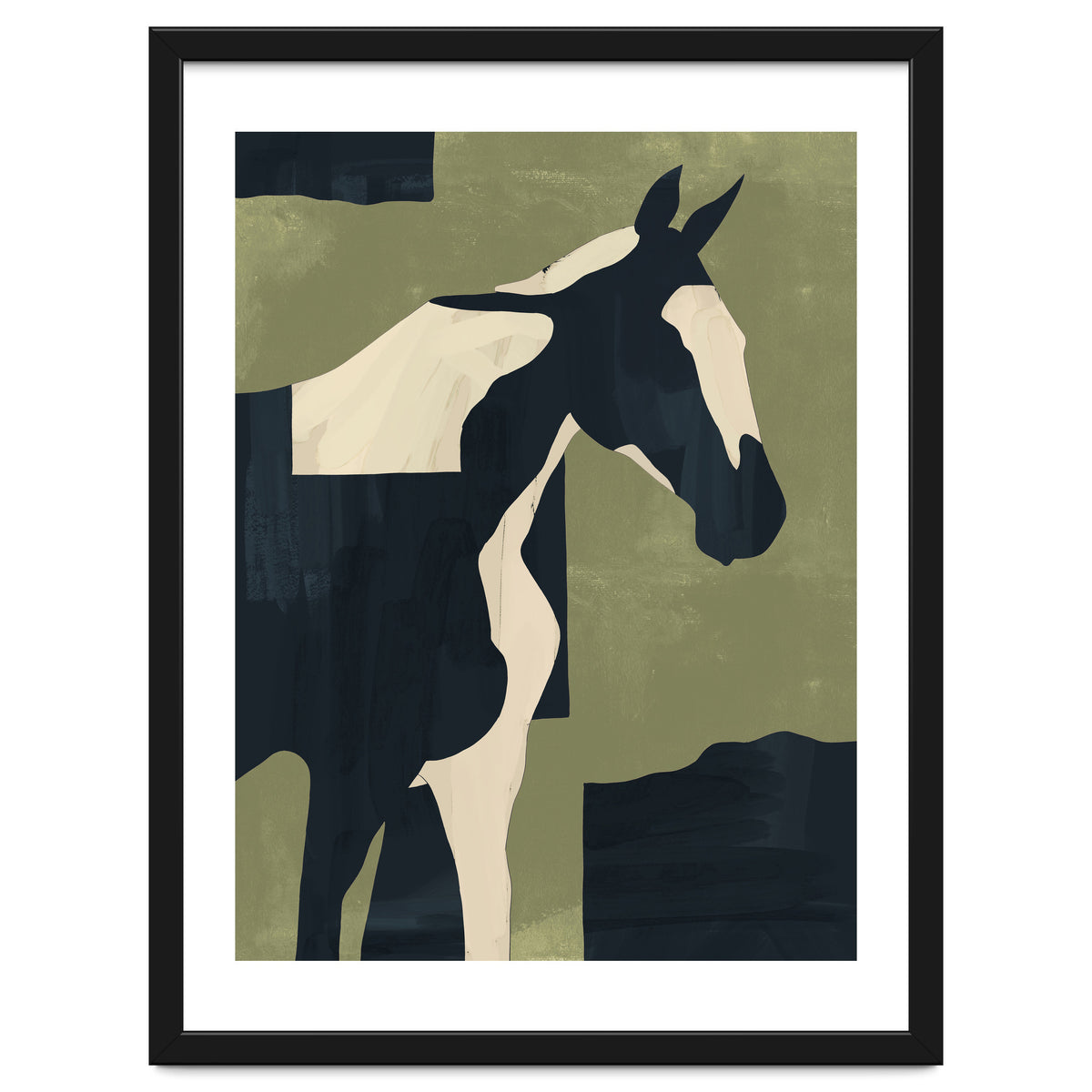Abstract Minimal Horse 4
