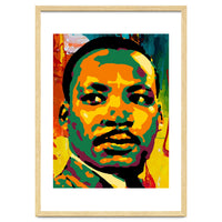 Martin Luther King Jr Abstract Art