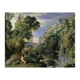 Pedro Pablo Rubens; Paul Bril / 'Landscape with Psyche and Jupiter', 1610; ca. 1630, Flemish Scho... (Print Only) thumbnail
