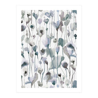Watercolour Cozy Wild Flowers  (Print Only)