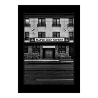 Maple Leaf Tavern No 1 with Border (Print Only)