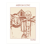 American Gothic – Grant Wood (Print Only) thumbnail