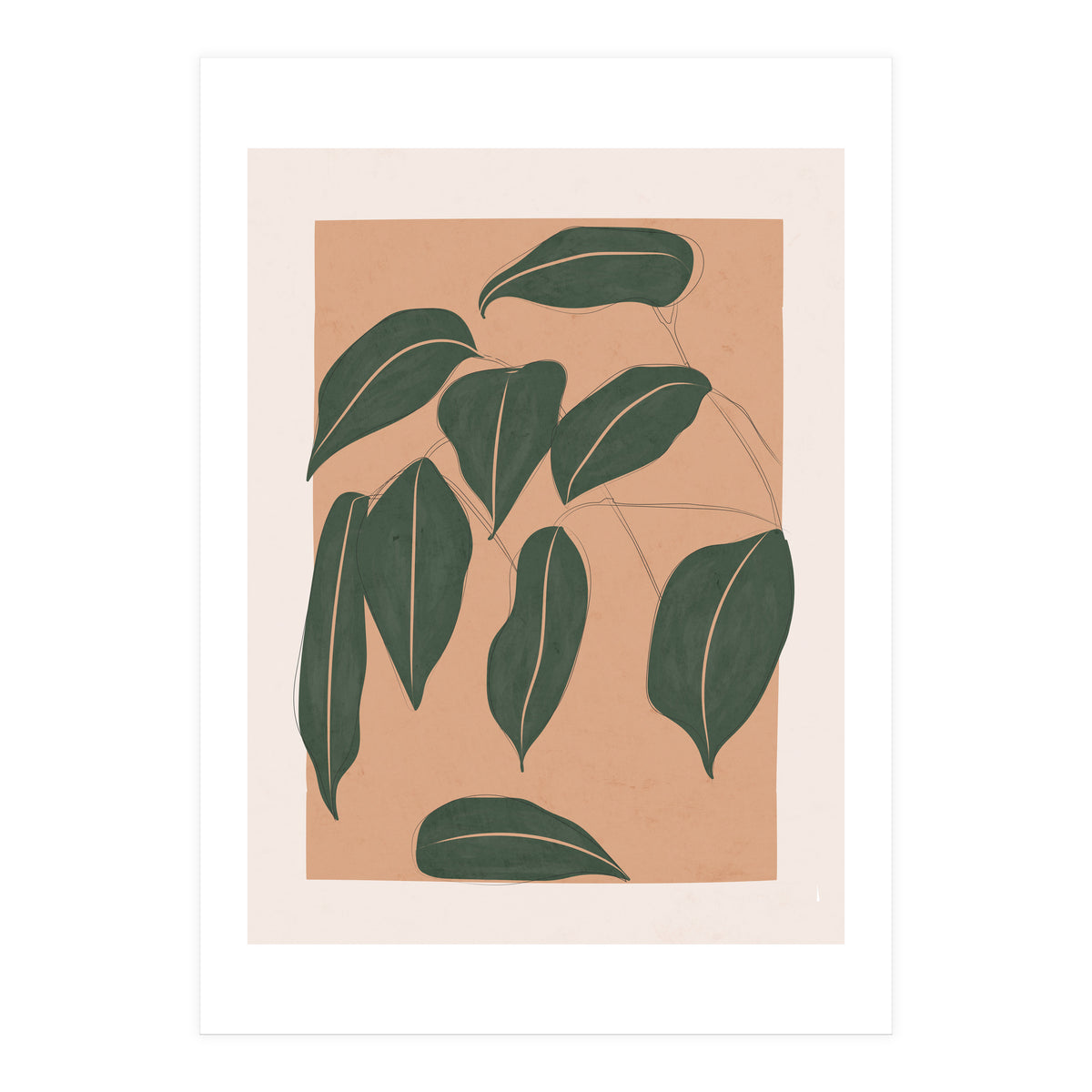 Tropical Leaves (Print Only)