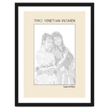 Two Venetian Women – Eugene de Blaas (ascii art) thumbnail