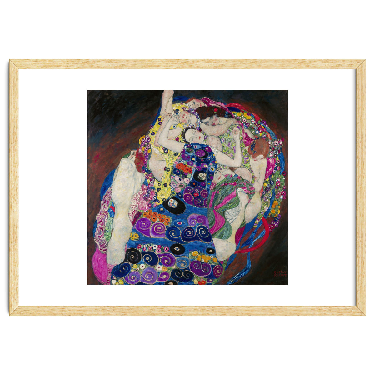 The Virgin - Die Jungfrau. Oil on canvas (1913) 190 x 200 cm.