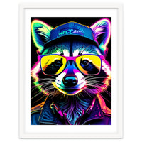 Raccoon In Glasses