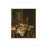 Still Life. Dating: c. 1640 - c. 1680. Measurements: h 127.5 cm × w 106.5 cm × t 3.0 cm; d 10.5 cm. (Print Only) thumbnail