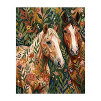 Wildflower Equine Duo (Print Only)