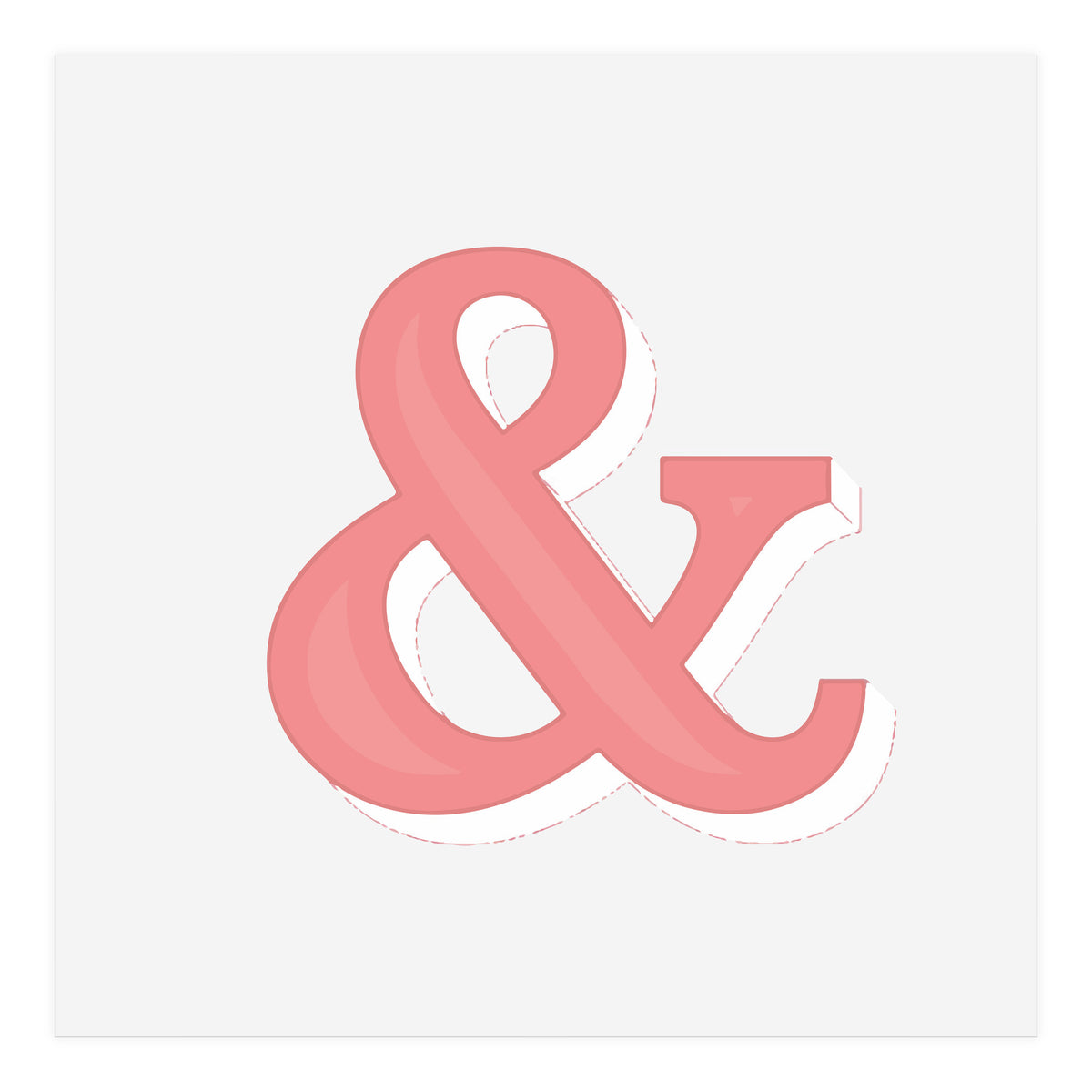 Just Ampersand (Print Only)
