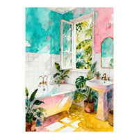 Matisse Inspired Bathroom (Print Only)