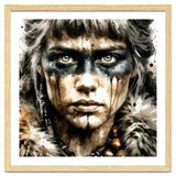 Fur Collar Warrior Portrait thumbnail