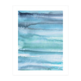 Gradient Watercolor Sea Blue (Print Only) thumbnail