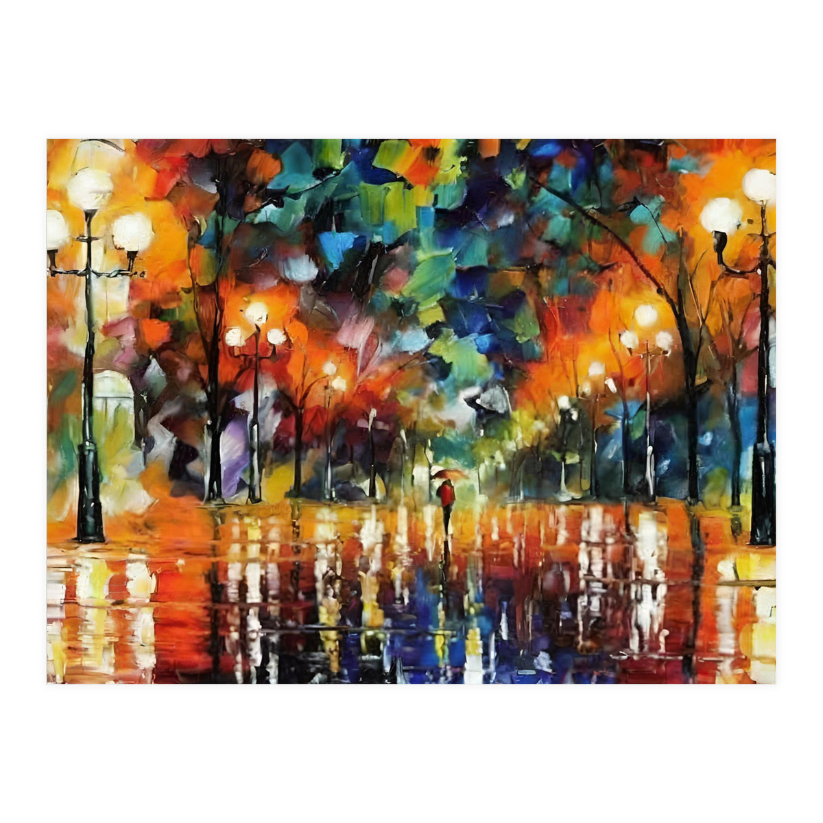 Nature Abstract Urban Tree (Print Only)